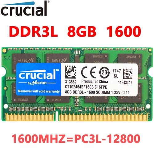 Crucial ddr3l 1x8 gb - ddr3l,