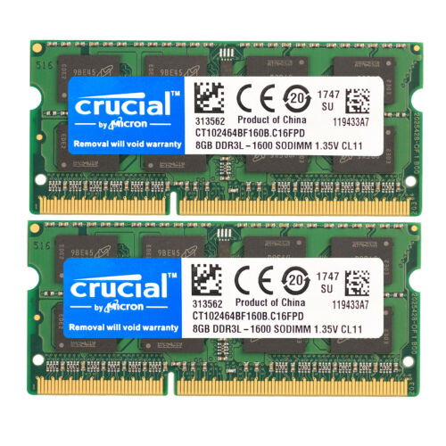 Crucial ddr3l 1600 mhz - ddr3l,