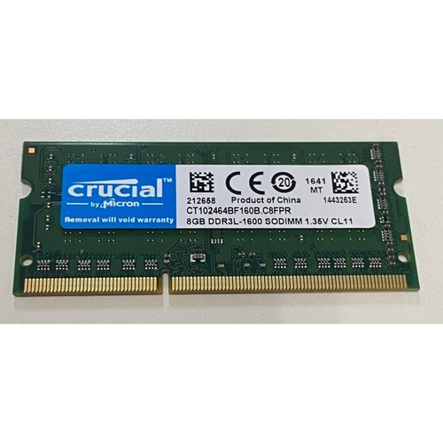 8gb sodimm ddr3l 1600 - 1x,