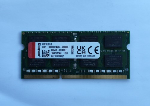 Kingston kvr16ls11 8gb ddr3 - kingston, kvr16ls11/8