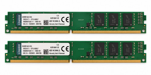 Kingston valueram 16gb - kingston, (2x8gb)