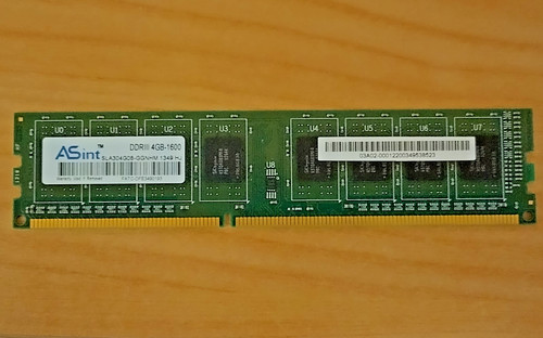 Ram asint 4gb - ram, 1600mhz