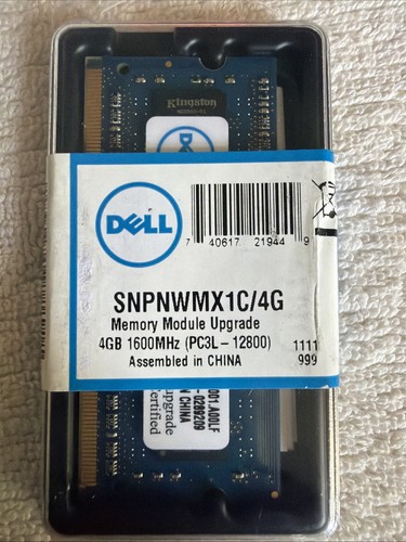 Dell ddr3 1600mhz sodimm - 4,