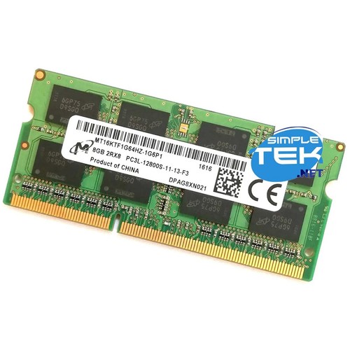 Micron ddr3l 35v 8gb - 1.35v, 1600mhz