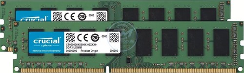Crucial ddr3 - gb, (2x8