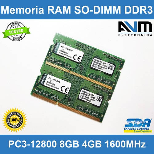 Memoria ram ddr3 - ddr3, sodimm