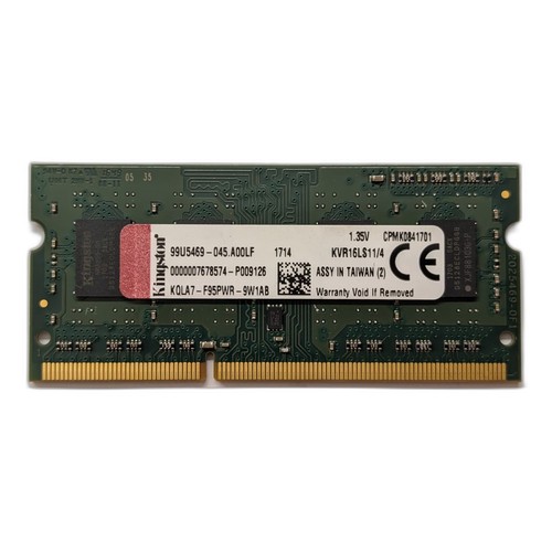 Kingston kvr16ls11 4gb ddr3 - kingston,