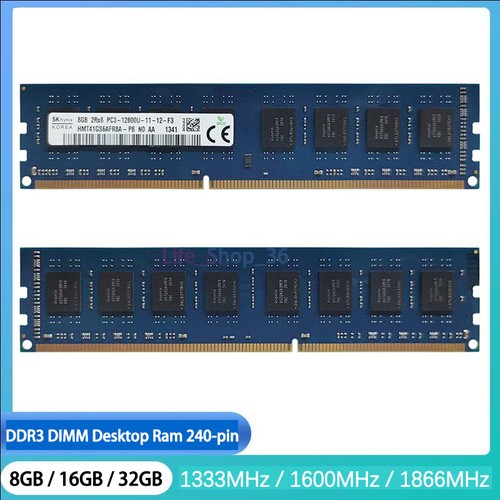 Hynix ddr3 1333 1600 1866 - 8, gb
