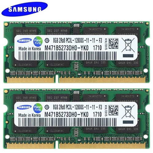 Samsung ddr3l 1600 mhz gb - 16,