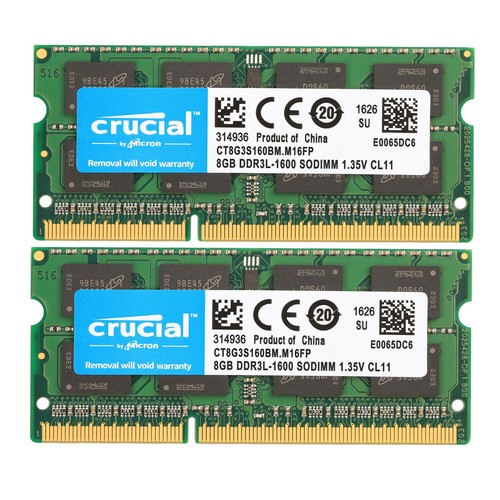 Crucial ddr3l 1600 mhz - crucial,
