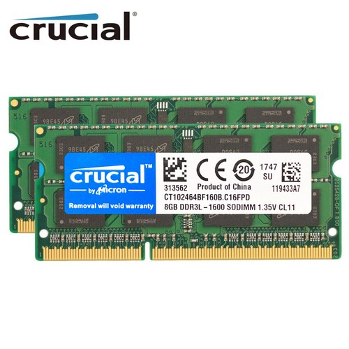 Crucial ddr3l 2x8 gb - ddr3l,
