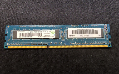 Ram kingston 4gb ddr3 1600 - kingston,
