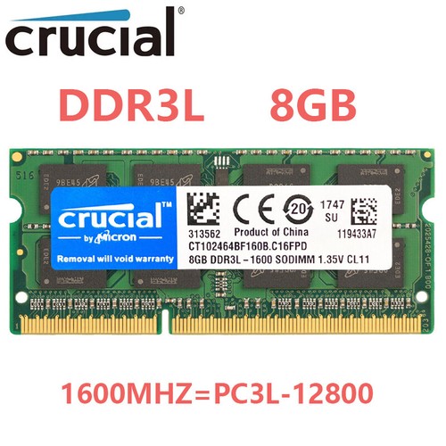 Crucial ddr3l 1600 mhz - ddr3l,
