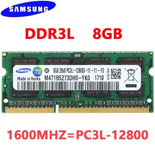 Samsung ddr3l 1600 mhz - gb,